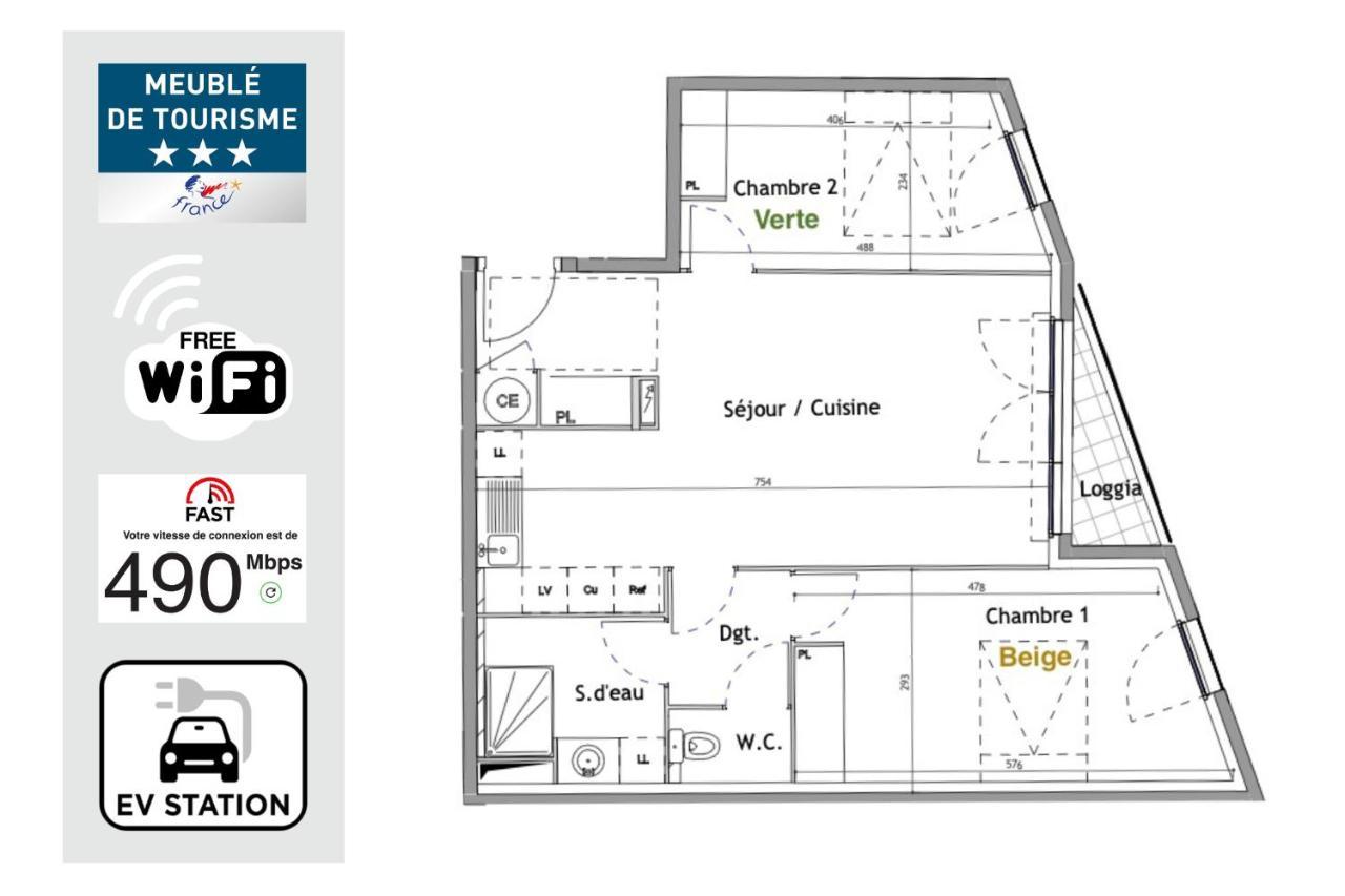 Nouveau - Jungle Montpeul - Clim - Wifi Fibre - Netflix - 5' Du Centre Et Gare - Parking - Loggia - 15' Des Plages Montpellier Exterior foto